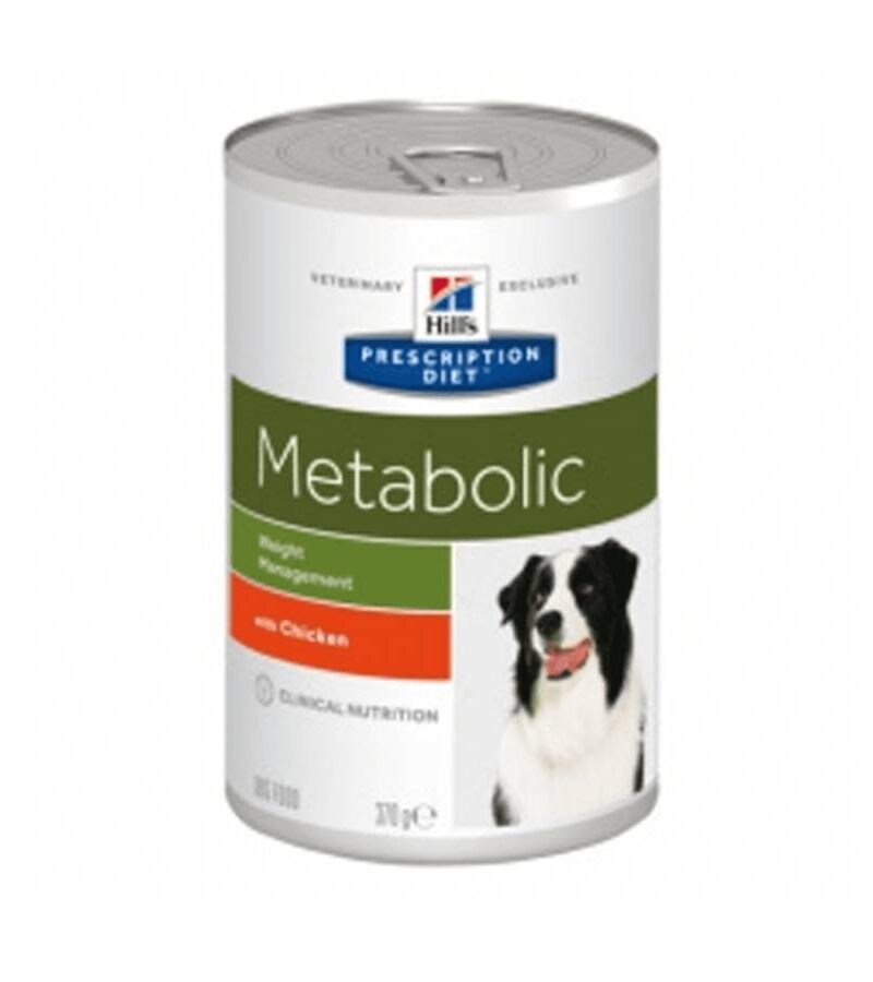 12 Latas Hill's Metabolic Canine 370g.