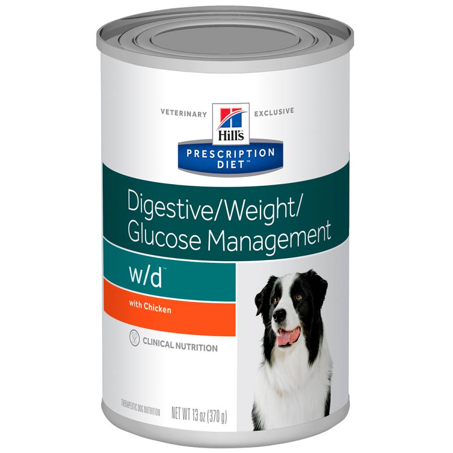 12 Latas Hill's W/d Canine 350g.
