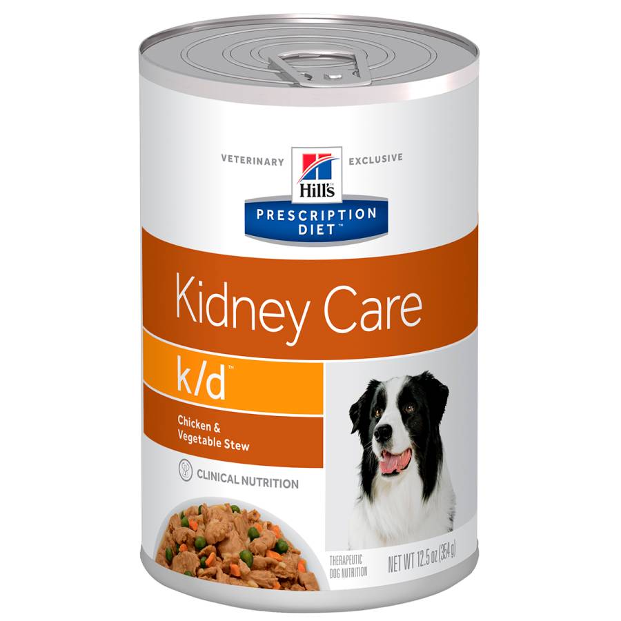 12 Latas Hill's K/d Canine Estofado (pollo y vegetales) 350g.