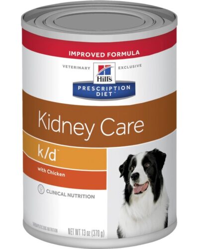 12 Latas Hill's K/d Canine sabor pollo 350g.