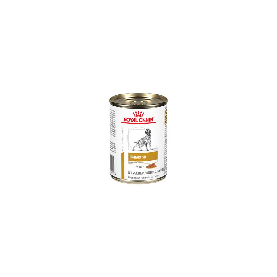 12 Latas Royal Canin Vet Urinary SO Moderate Calorie 385g