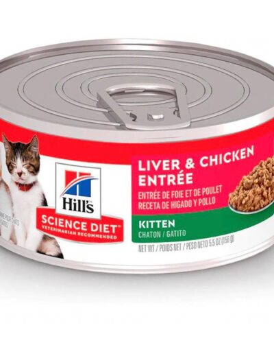 24 Latas Hill´s Science Diet Kitten Original 156 gr c/u