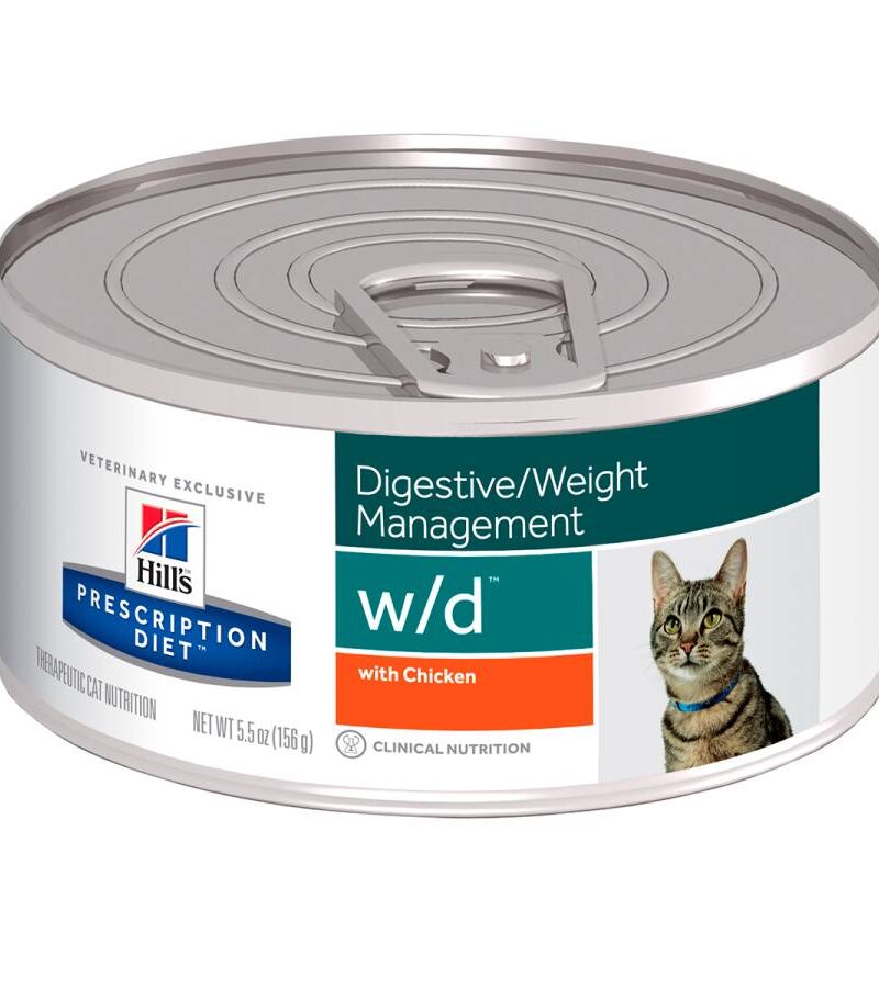 24 Latas Hill's W/d Feline 165g.