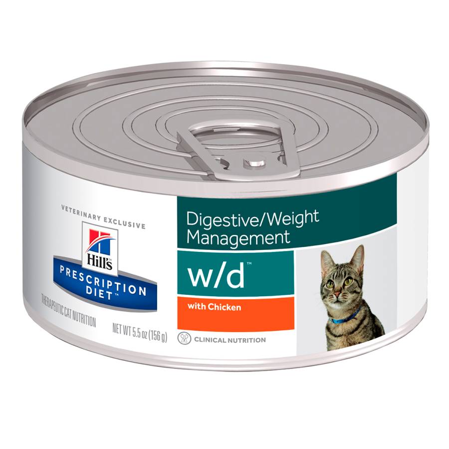 24 Latas Hill's W/d Feline 165g.