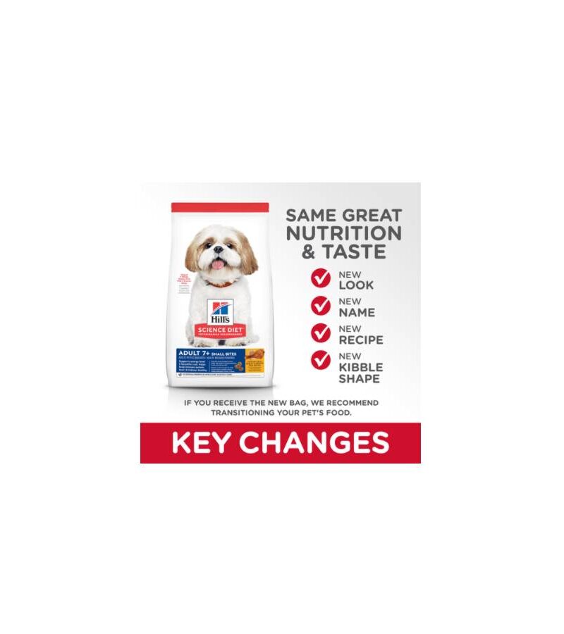 Hill's Science Diet Adult 7+ Small Bites 2.2kg - Imagen 3