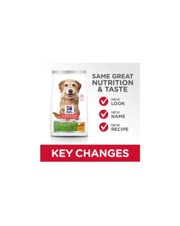 Hill's Science Diet Adult 7+ Youthful Vitality Small & Mini 1.5kg - Imagen 3