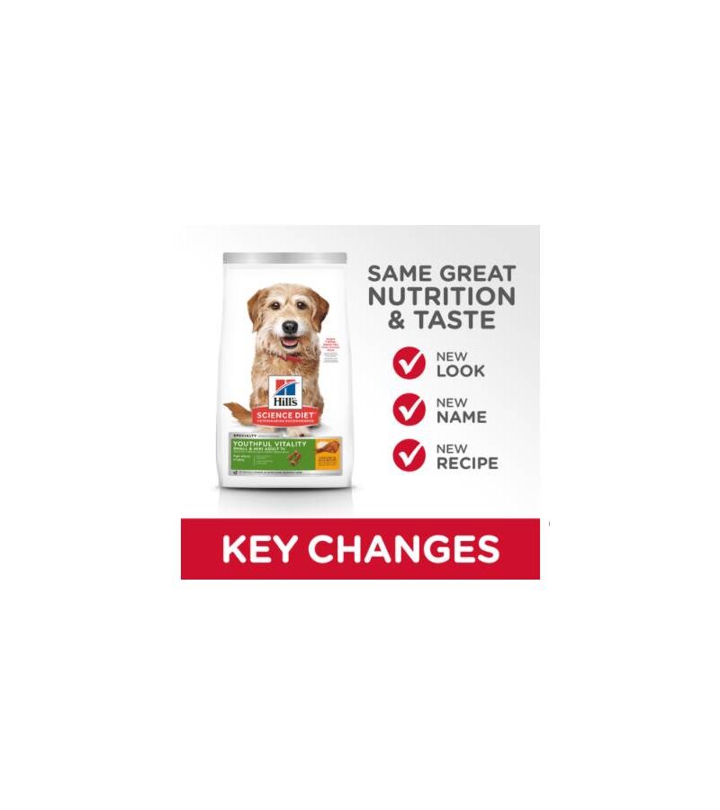 Hill's Science Diet Adult 7+ Youthful Vitality Small & Mini 5.7kg - Imagen 3