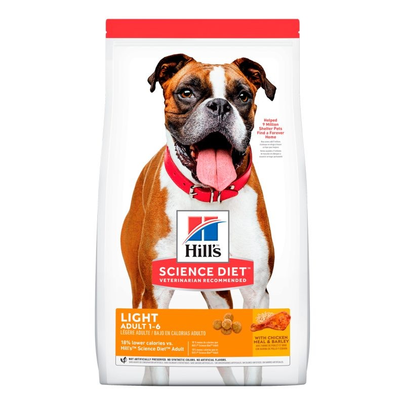 Hill's Science Diet Adult Light dog 13.6kg / 30 LBS.