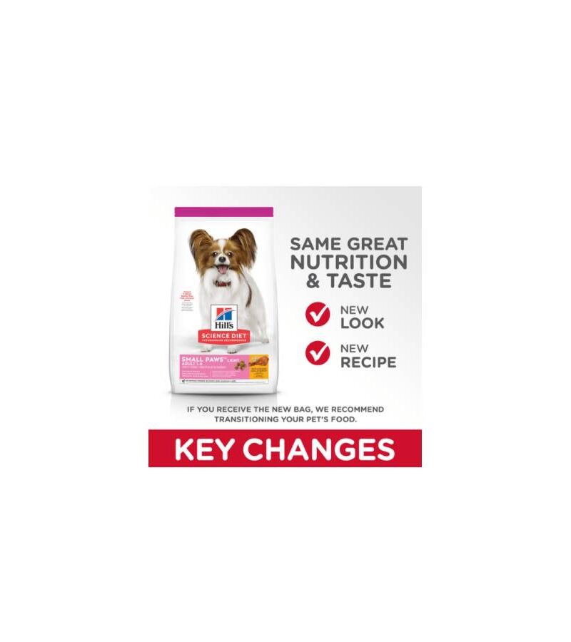 Hill's Science Diet Adult Light Small Paws 2.04kg - Imagen 3