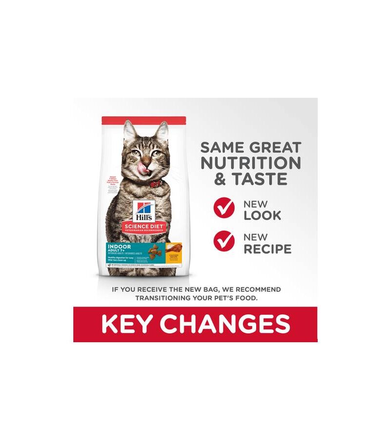 Hills Science Diet Gato Adulto 7+ Indoor 3.2 kg - Imagen 4
