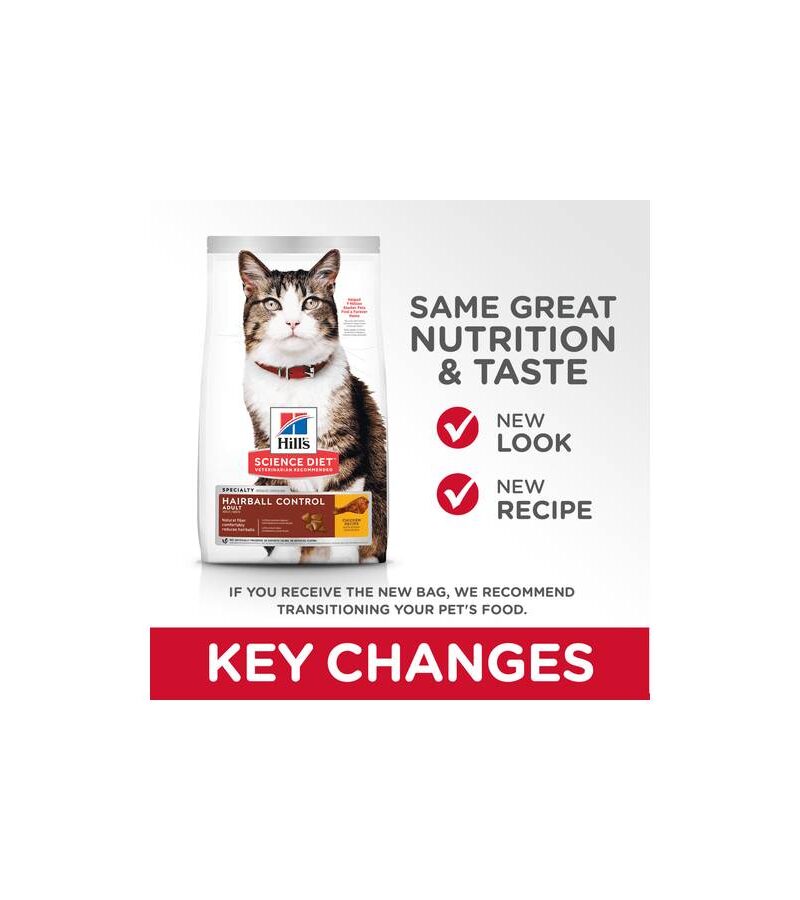 Hills Science Diet Gato Adulto Hairball Control 7 kg - Imagen 5