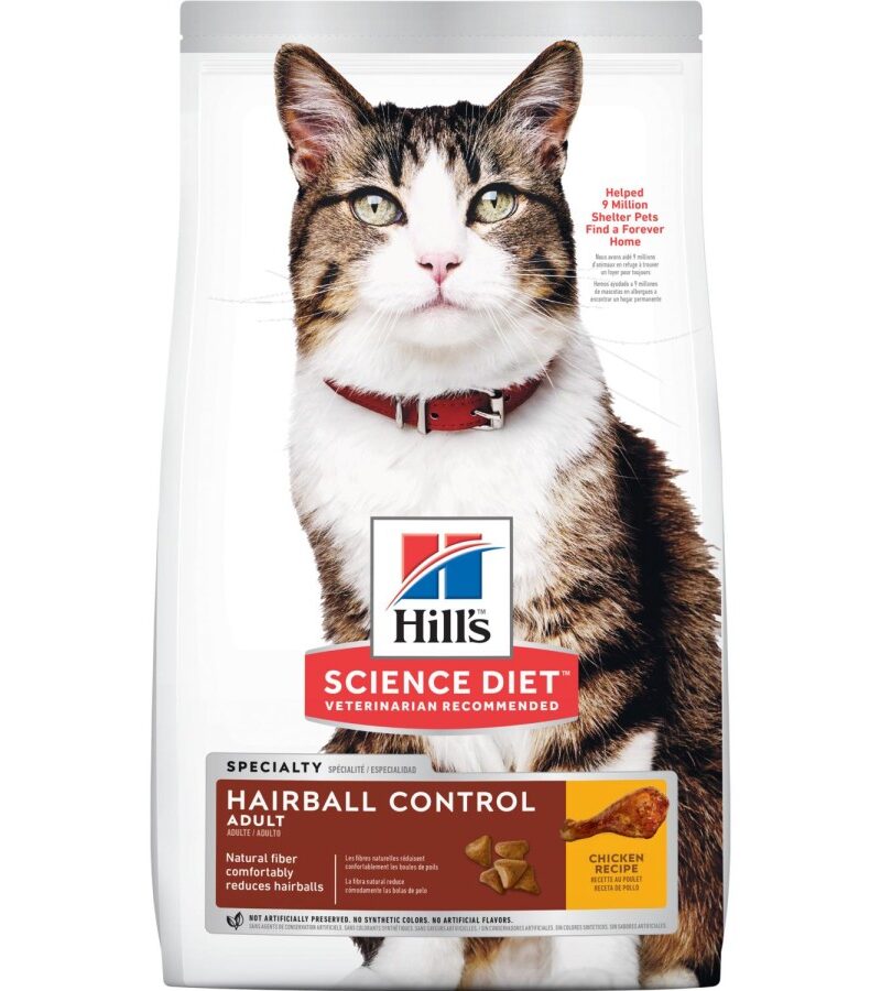 Hills Science Diet Gato Adulto Hairball Control 7 kg