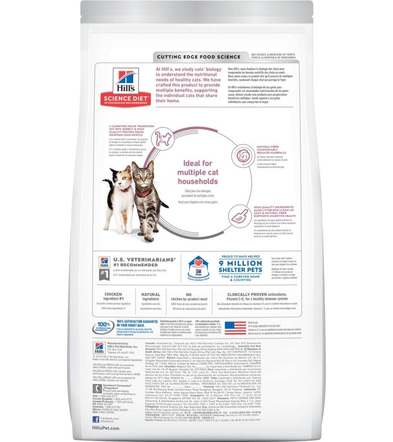 Hills Science Diet Gato Adulto Multi Benefit 3.2 kg - Imagen 2