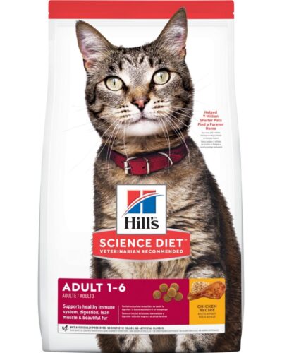 Hills Science Diet Gato Adulto 7+ Original Receta Pollo 1.8 kg