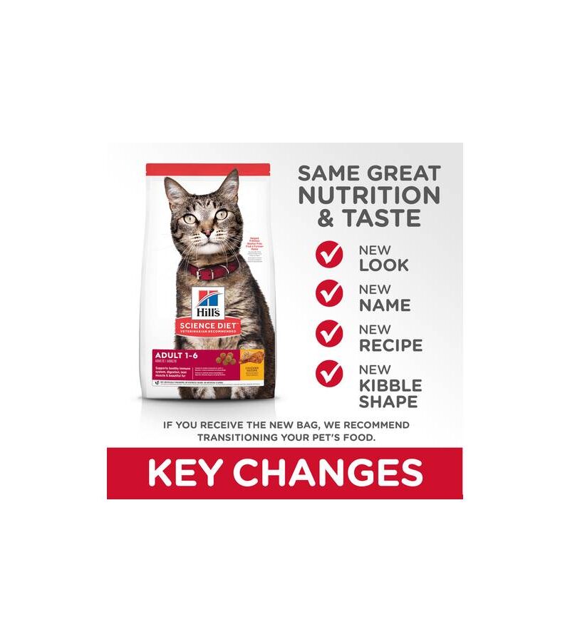 Hills Science Diet Gato Adulto Original Receta Pollo 3.2 kg - Imagen 4