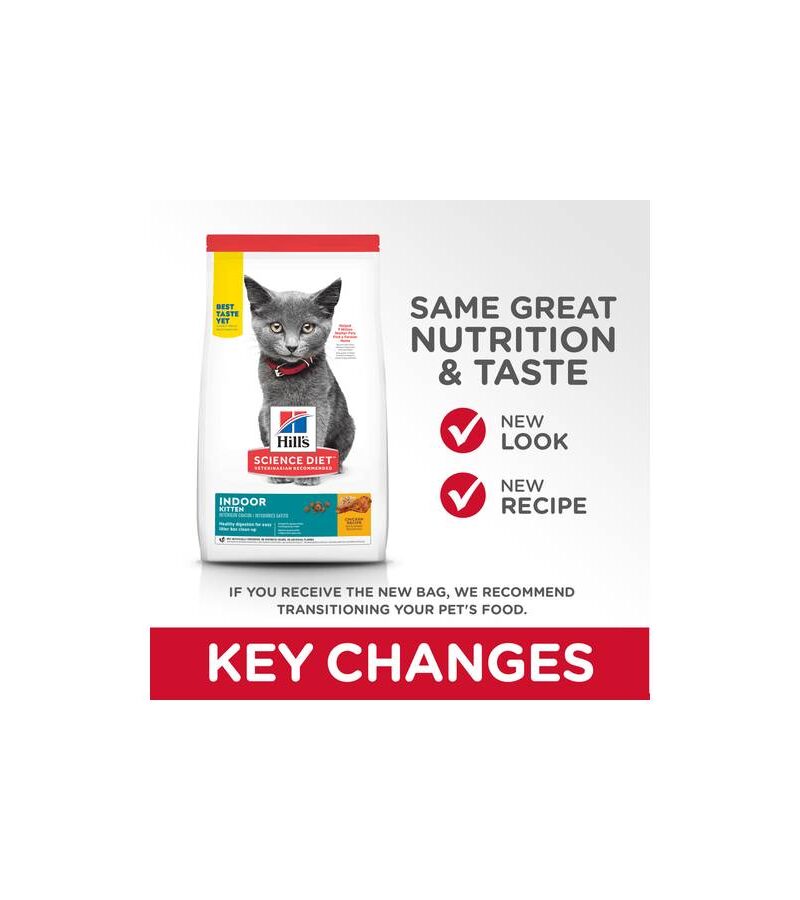 Hills Science Diet Kitten Indoor 3.2 kg - Imagen 3