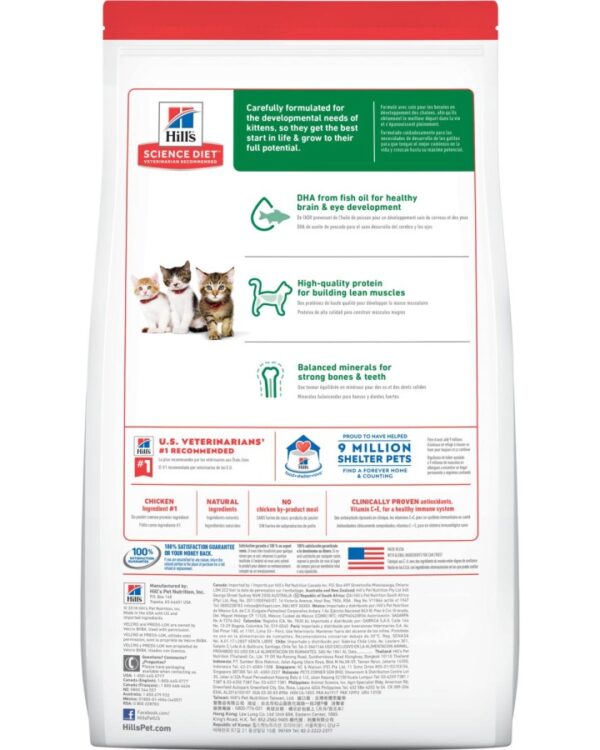 Hills Science Diet Kitten Original Receta Pollo 1.6 kg - Imagen 2