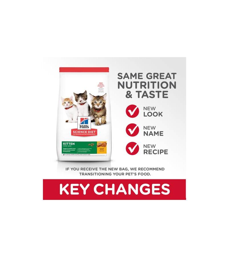 Hills Science Diet Kitten Original Receta Pollo 3.2 kg - Imagen 4
