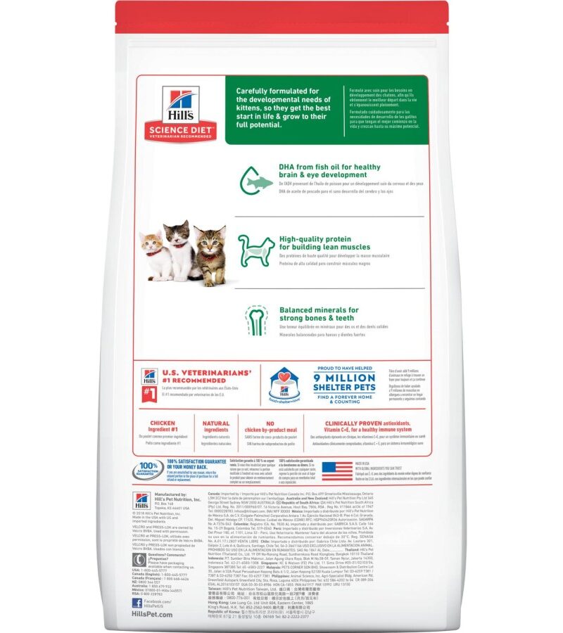Hills Science Diet Kitten Original Receta Pollo 3.2 kg - Imagen 2