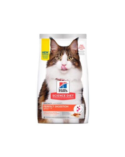 Hill's Science Diet Perfect Digestion Gato Adulto Receta Pollo 1.6 kg