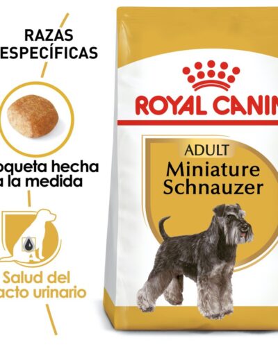Royal Canin Adulto Raza Schnauzer Miniatura, 4.5 kg