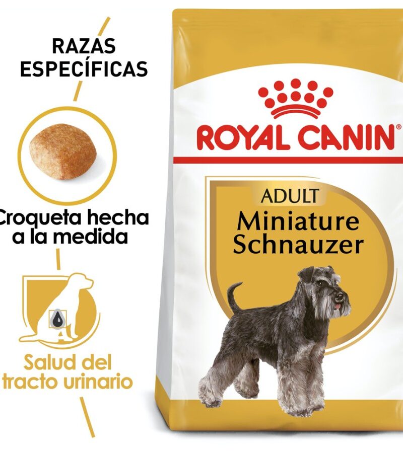 Royal Canin Adulto Raza Schnauzer Miniatura, 4.5 kg