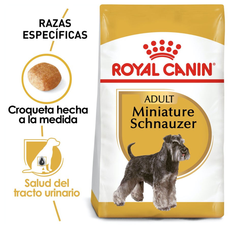 Royal Canin Adulto Raza Schnauzer Miniatura, 4.5 kg