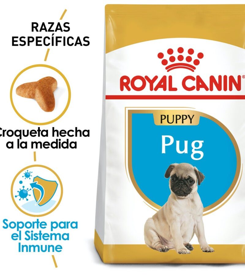 Royal Canin Cachorro Raza Pug, 1.1 kg - Imagen 4
