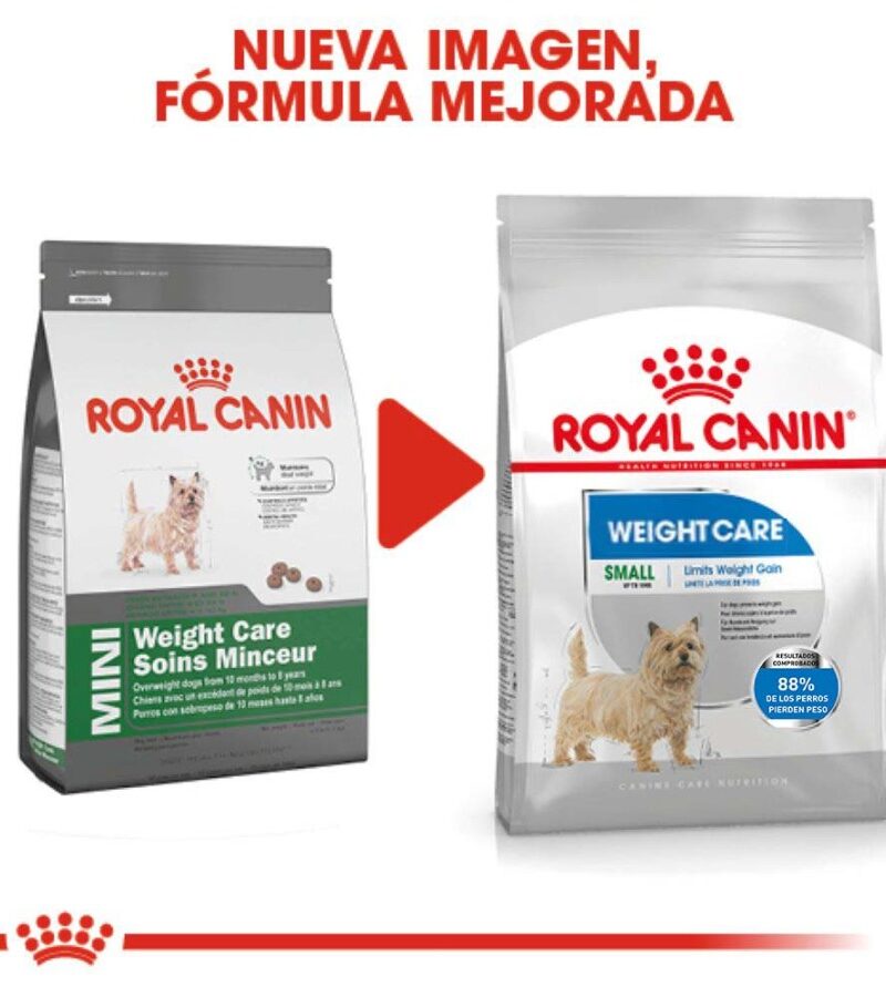 Royal Canin Weight Care Perro Adulto Control de Peso Raza Pequeña, 1.1 kg - Imagen 2