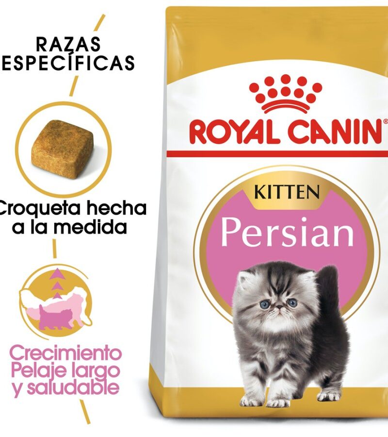 Royal Canin Gatito Persa Receta Pollo, 1.3 kg - Imagen 6