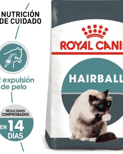 Royal Canin Hairball Gato Adulto Control Bolas de Pelo Receta Pollo, 2.7 kg