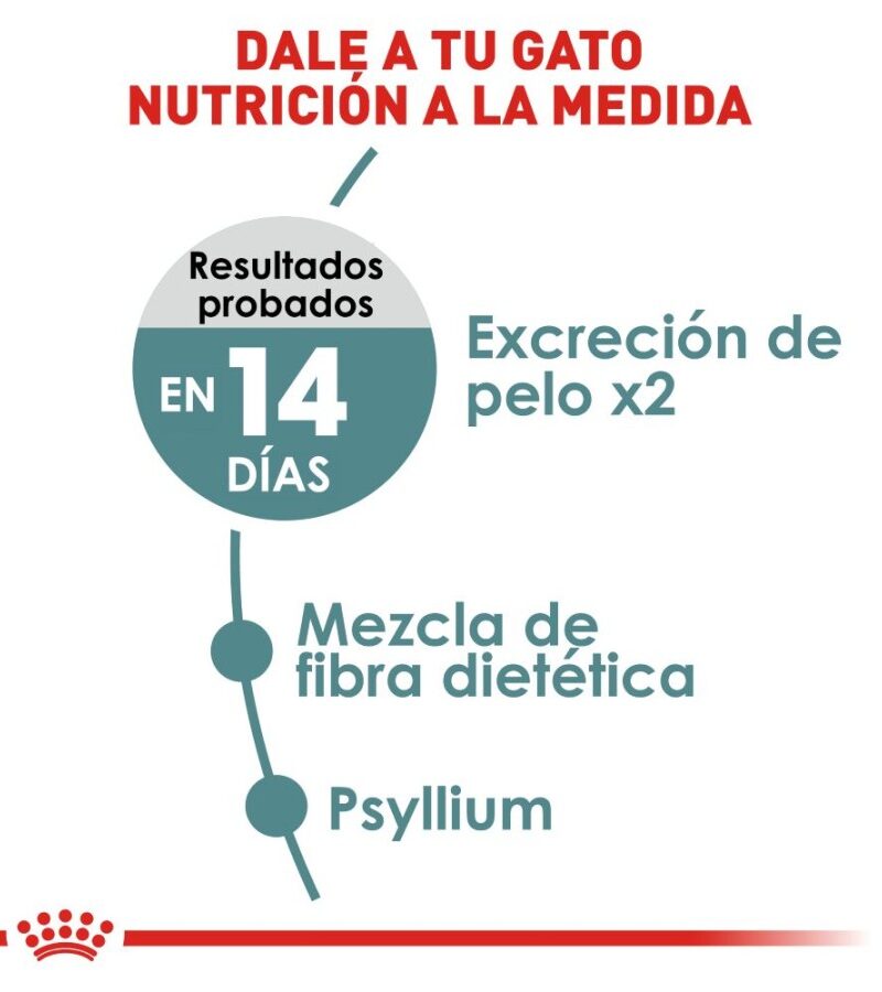 Royal Canin Hairball Gato Adulto Control Bolas de Pelo Receta Pollo, 2.7 kg - Imagen 7