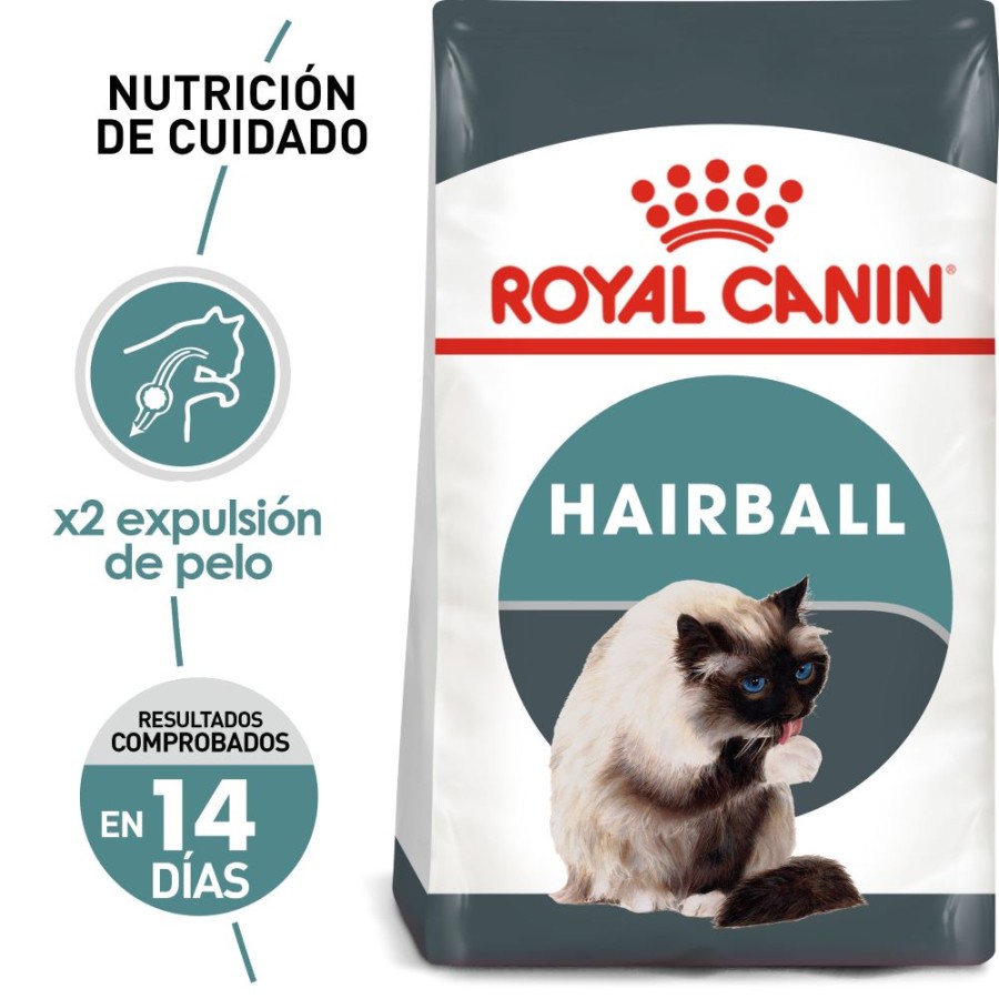 Royal Canin Hairball Gato Adulto Control Bolas de Pelo Receta Pollo, 2.7 kg