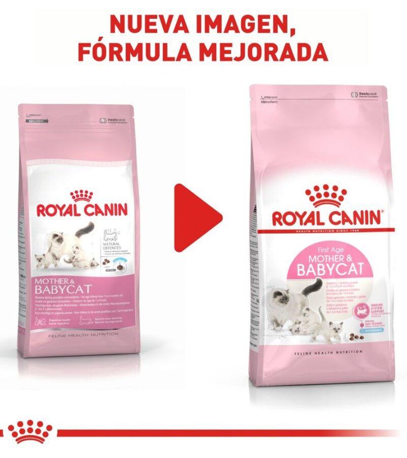 Royal Canin Mother Baby Cat Gato en Gestación/Lactancia/Destete Receta Pollo, 1.5 kg - Imagen 7